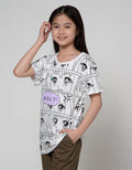 Nevada Short Sleeve T-Shirt Basic Top Full Print Anime Comic