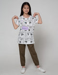Nevada Short Sleeve T-Shirt Basic Top Full Print Anime Comic