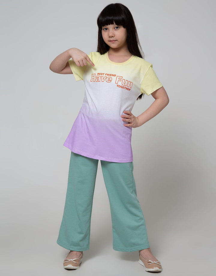 Nevada Short Sleeve T-Shirt Top Gradasi Have Fun