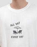 Nevada Printed Monday Tuesday - Backprint Kaos Pria