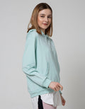 Nevada Sweatshirt Solid Positive Thought