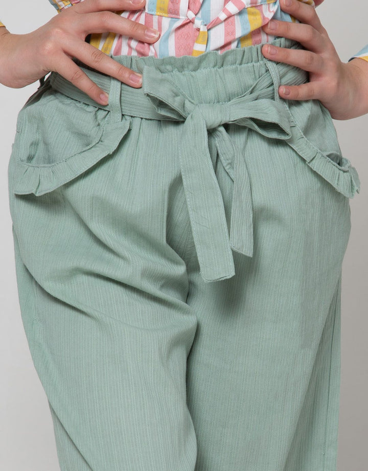 Aero Long Pants Capri Yanderd Ruffle