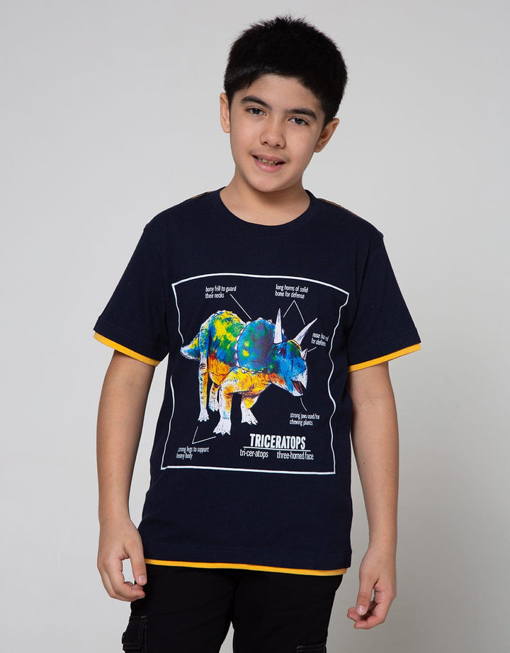 Aero Short Sleeve T-Shirt Dino Ombre