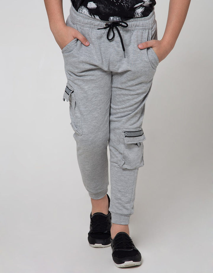 Aero Jogger Knitting Rib Print Race