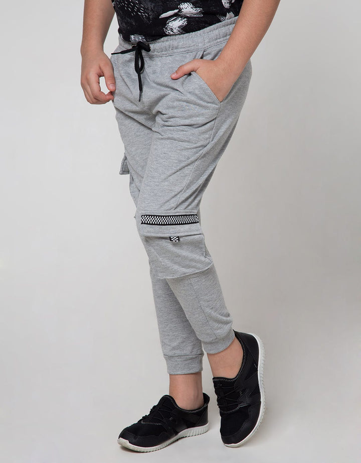 Aero Jogger Knitting Rib Print Race