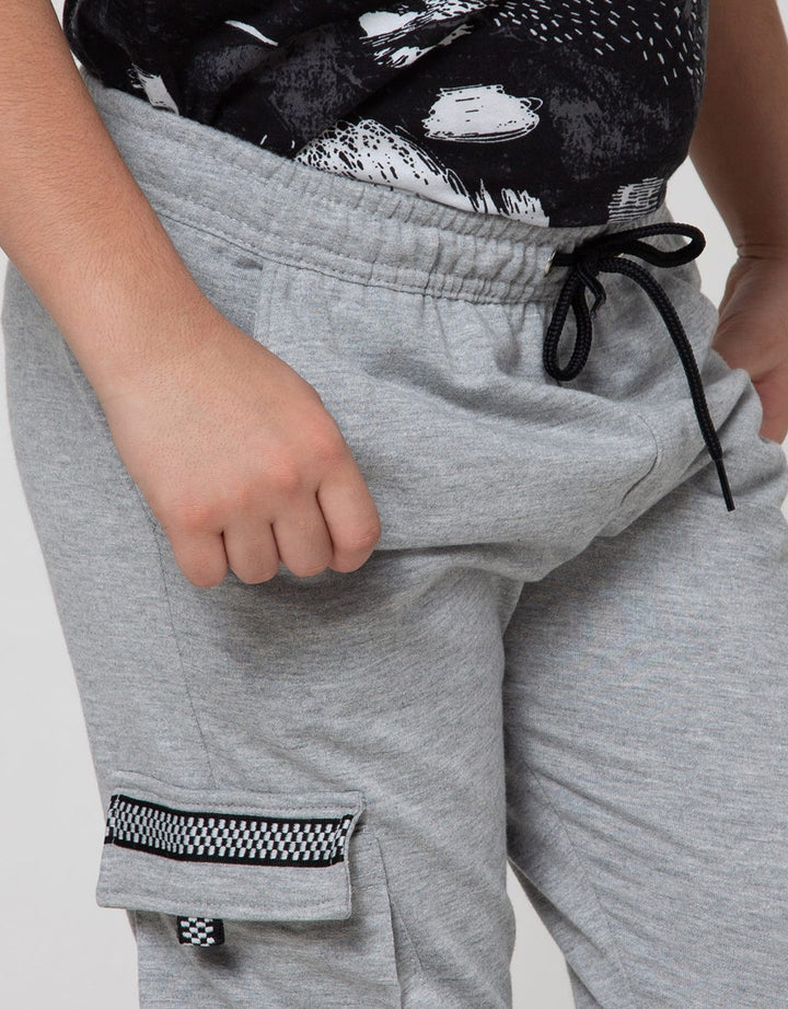 Aero Jogger Knitting Rib Print Race