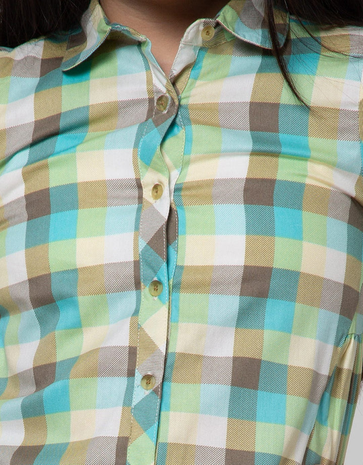 Aero Long Sleeve Shirt Geber Checkered