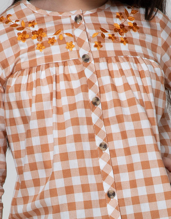 Aero Long Sleeve Embroidered Square Shirt