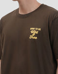 Nevada Printed Rustic Road - Backprint Kaos Pria