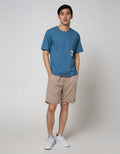 Details Short Pants Knit Drawstring Inside (Tuck In)