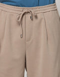 Details Short Pants Knit Drawstring Inside (Tuck In)