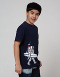 Aero Short Sleeve T-Shirt Legend Print Astronaut Surf