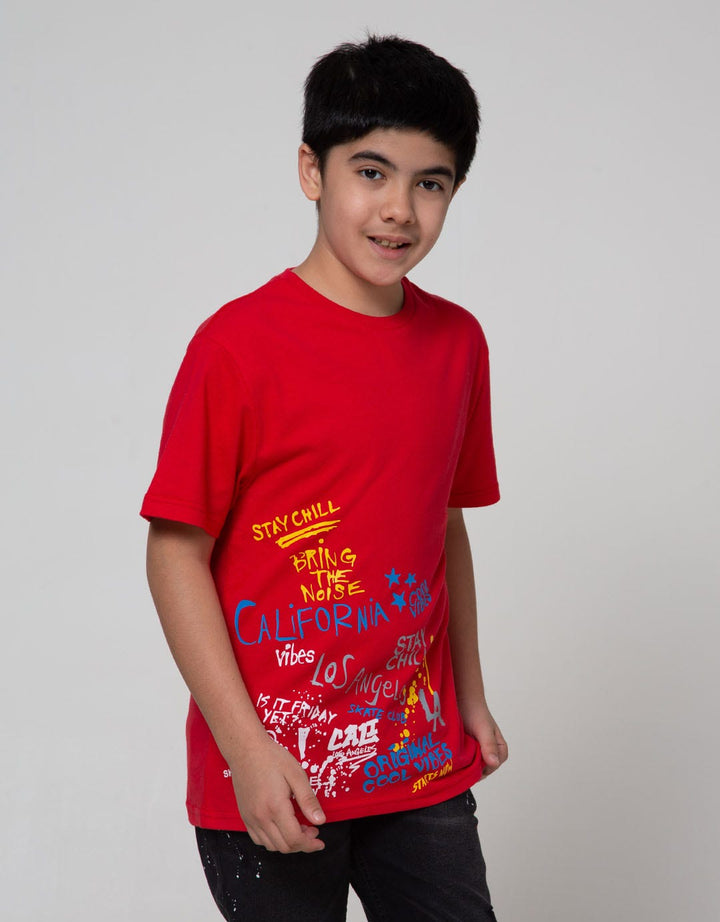 Aero Short Sleeve T-Shirt Legend Print Splash City