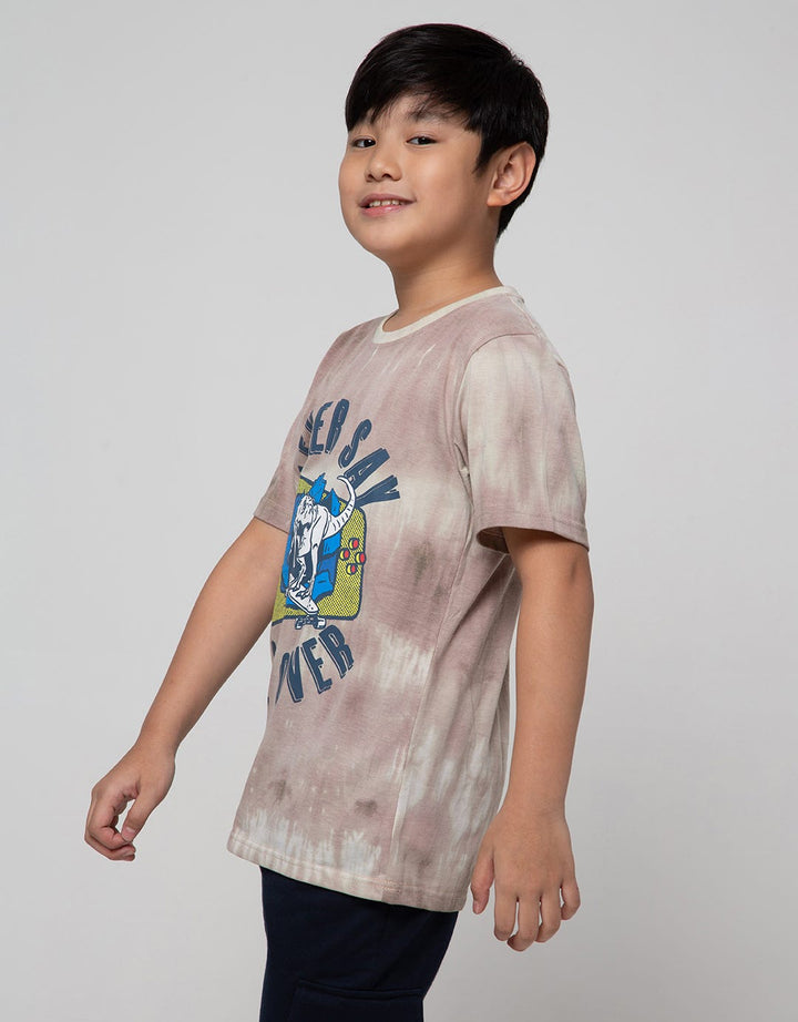 Aero Short Sleeve T-Shirt Tiedye Dino Skate