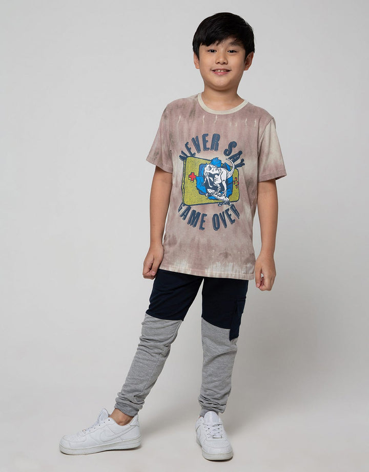 Aero Short Sleeve T-Shirt Tiedye Dino Skate