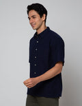 Scotch Kemeja Polos Linen Pendek