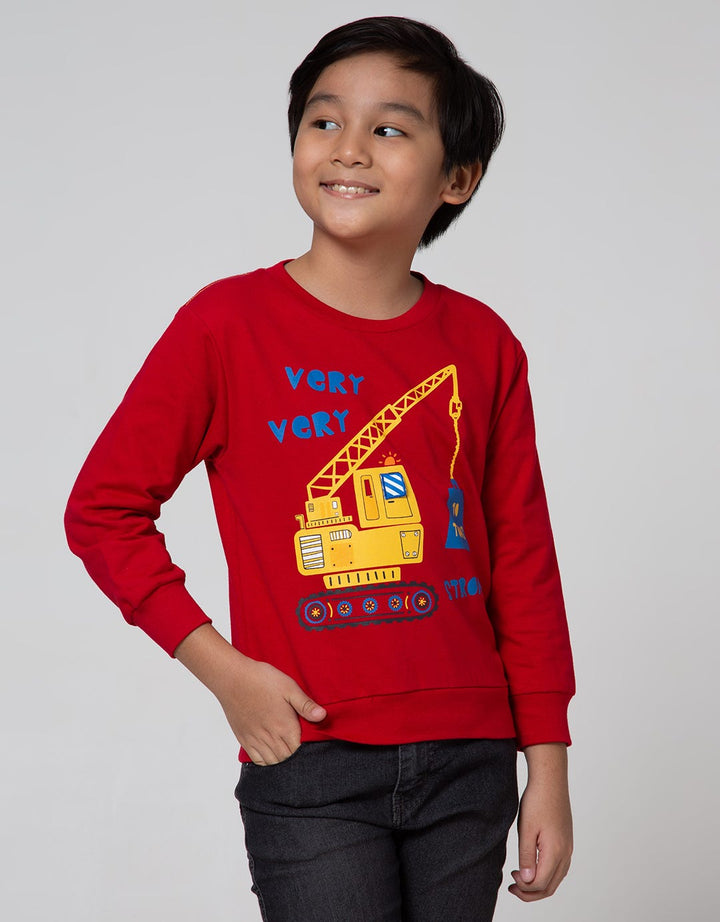 Little M Sweater Terry Crane Very Strong Flip