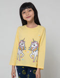 Little M Twin Unicorn Kaos Anak Perempuan