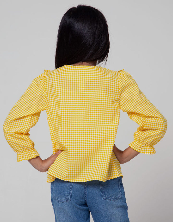 Little M Long Sleeve Shirt Kerah Scall