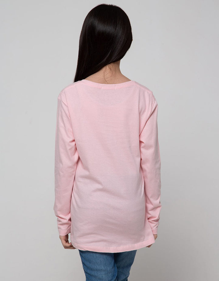 Nevada T-Shirt Basic Lengan Panjang Top Treat Everyone