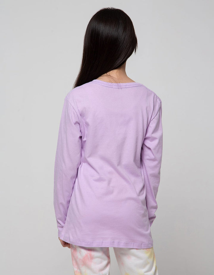 Nevada T-Shirt Basic Long Sleeve Top Good Vibes Grafitti