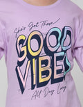 Nevada T-Shirt Basic Long Sleeve Top Good Vibes Grafitti