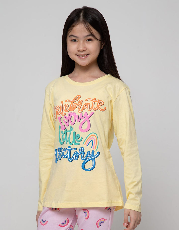 Nevada Long Sleeve Top Celebrate Little Victory Gafitti