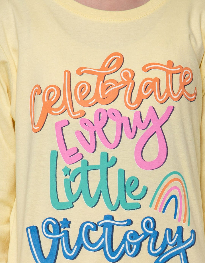 Nevada Long Sleeve Top Celebrate Little Victory Gafitti