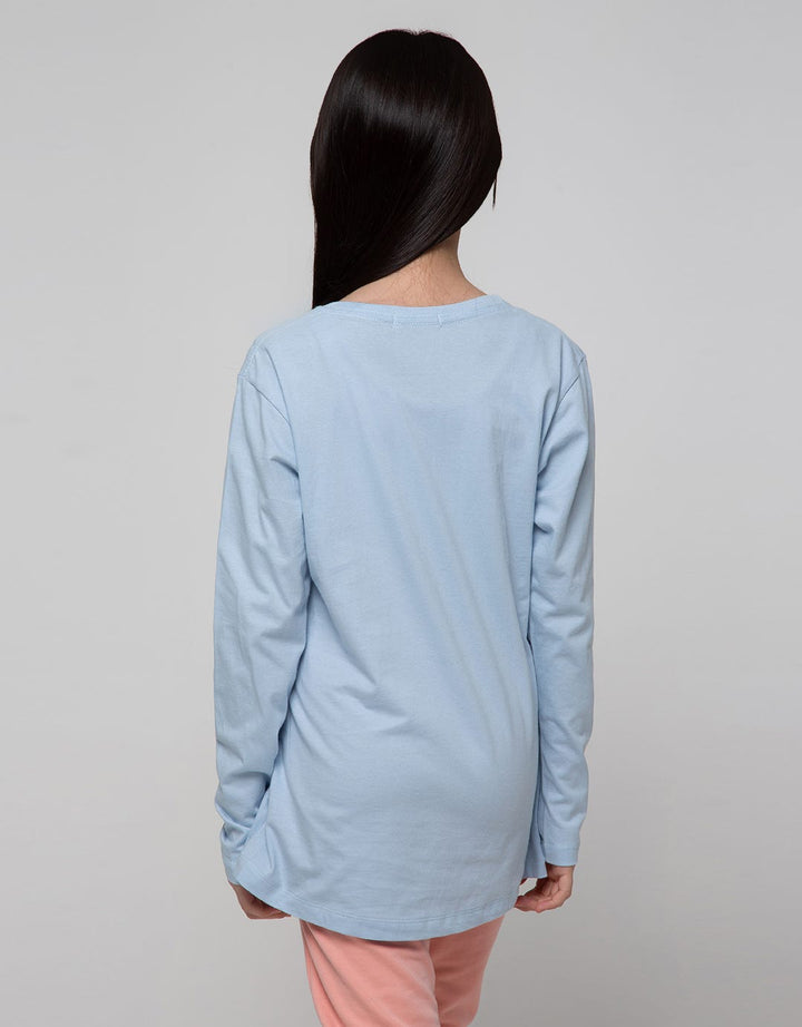 Nevada Long Sleeve Top Take It Easy Emoji Grafitti