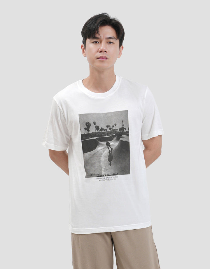 Nevada Photoprint - Skateboard Style Kaos Pria