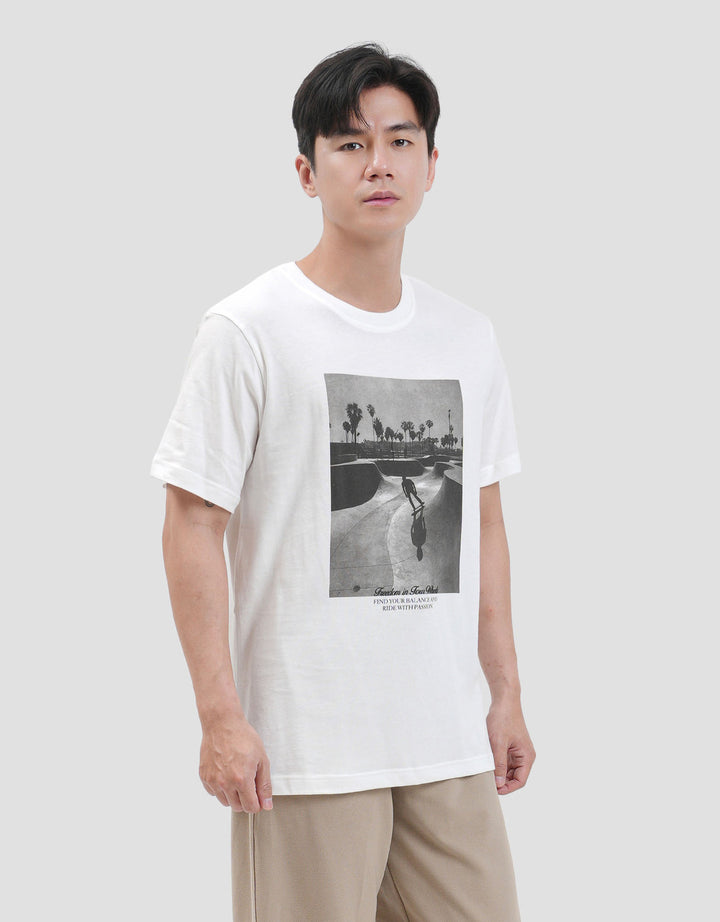 Nevada Photoprint - Skateboard Style Kaos Pria