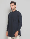 Larusso Long Shanghai Collar Kurta Shirt