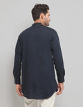 Larusso Long Shanghai Collar Kurta Shirt