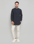 Larusso Long Shanghai Collar Kurta Shirt