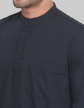 Larusso Long Shanghai Collar Kurta Shirt