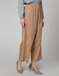 Annisa Long Pants Wide Leg Smocking Waist