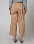 Annisa Long Pants Wide Leg Smocking Waist