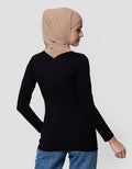 Annisa Manset Round Neck Inner Wanita