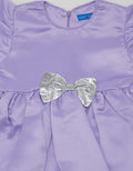 Kidz Too Short Sleeve Midi Dress Bow Waist Bottom