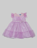 Kidz Too Short Sleeve Midi Dress Tile Lipat Dada Pita Mote