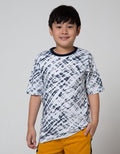 Nevada Short Sleeve T-Shirt Tye Dyed Navy Premium
