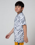 Nevada Short Sleeve T-Shirt Tye Dyed Navy Premium