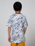 Nevada Short Sleeve T-Shirt Tye Dyed Navy Premium