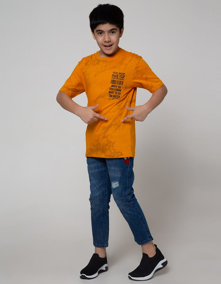 Nevada Short Sleeve T-Shirt Marble You Must