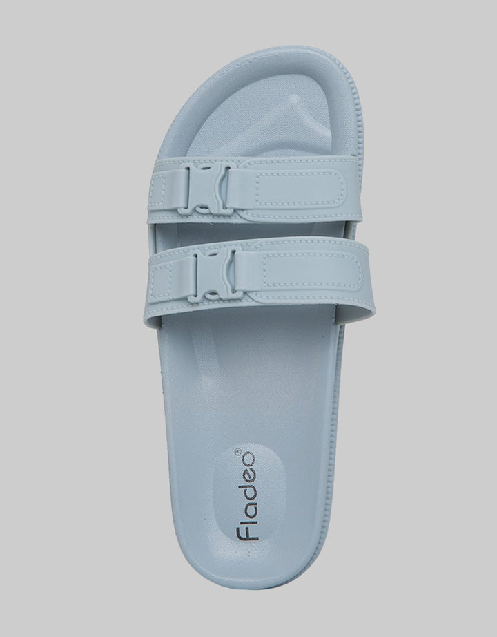 Fladeo Double Strap Sandal Jelly Slide Wanita