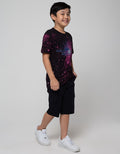 Nevada Short Sleeve T-Shirt Print Space