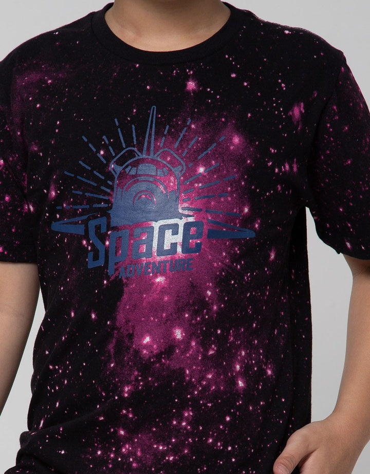 Nevada Short Sleeve T-Shirt Print Space
