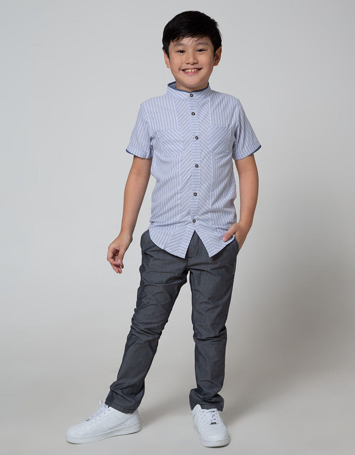 Nevada Short Sleeve Shirt Koko Casual Yarn Dyed Stripe