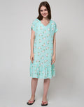 Nevada Short Sleeve Midi Dress Wish Star Unicorn