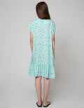 Nevada Short Sleeve Midi Dress Wish Star Unicorn